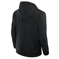 Unisex Fanatics  Black New York Jets Front Office Full-Zip Hoodie