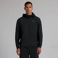 Unisex Fanatics Black New York Jets Front Office Tonal Tri-Blend Pullover Hoodie