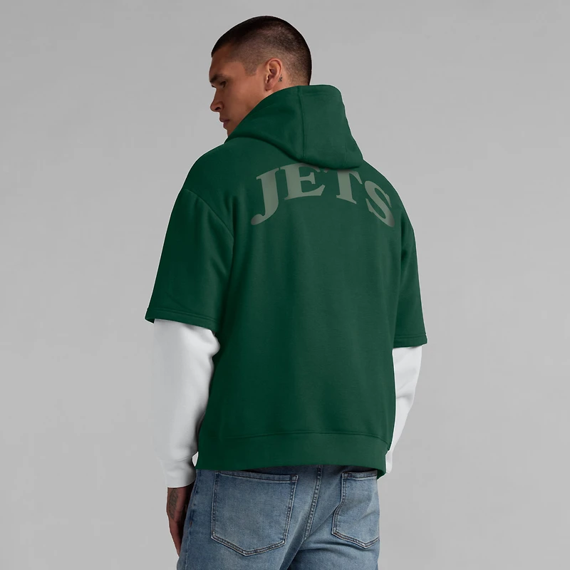 Unisex Fanatics Green New York Jets Sleek Elements Pullover Hoodie