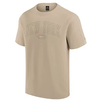 T-shirt unisexe Fanatics kaki New York Jets Elements Heavyweight triple mélange
