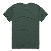 T-shirt unisexe en mélange de trois matières, hommage à Joe Namath, vert, New York Jets, NFL, Topps Trading Card