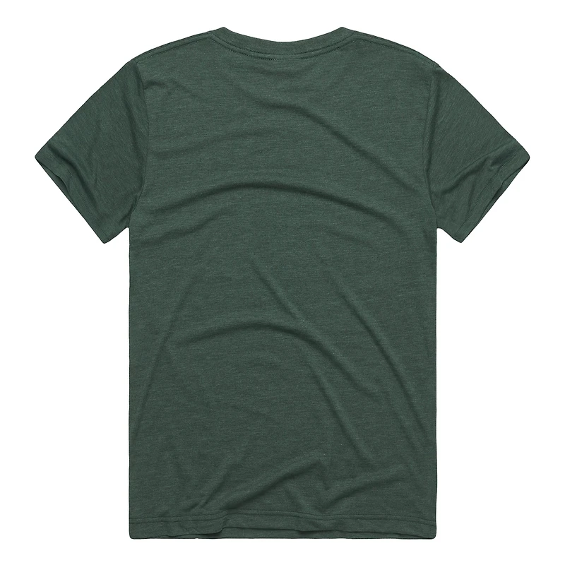 Unisex Homage Joe Namath Green New York Jets NFL Topps Trading Card Tri-Blend T-Shirt
