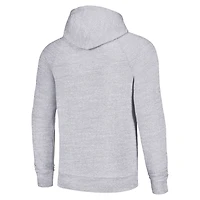 Unisex Homage  White New York Jets Grateful Dead Tri-Blend Pullover Hoodie