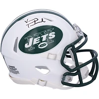 Vinny Testaverde New York Jets Autographed Riddell Throwback 1998-2018 Speed Mini Helmet