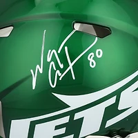 Casque Riddell 2024 Speed ​​authentique autographié par Wayne Chrebet des New York Jets