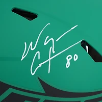 Casque Riddell Rave Speed ​​authentique autographié par Wayne Chrebet des New York Jets