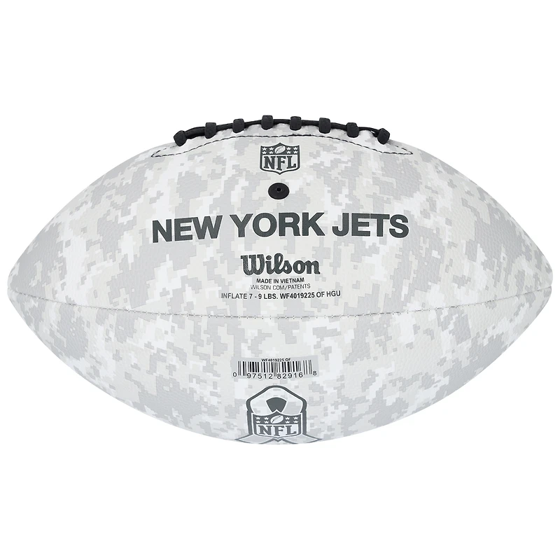 Wayne Chrebet New York Jets Autographed Wilson 2024 Salute To Service Football