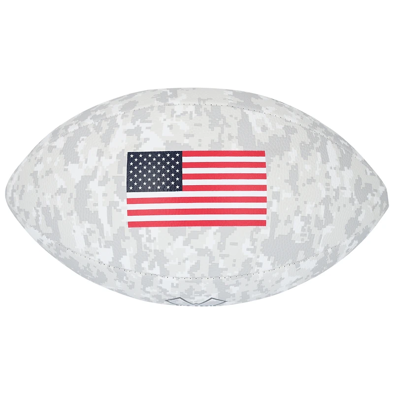 Ballon de football Wilson 2024 autographié par Wayne Chrebet, New York Jets, Salute To Service