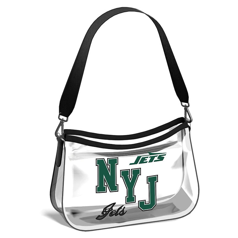 Mini-porte-monnaie transparent Stadium des New York Jets WEAR by Erin Andrews