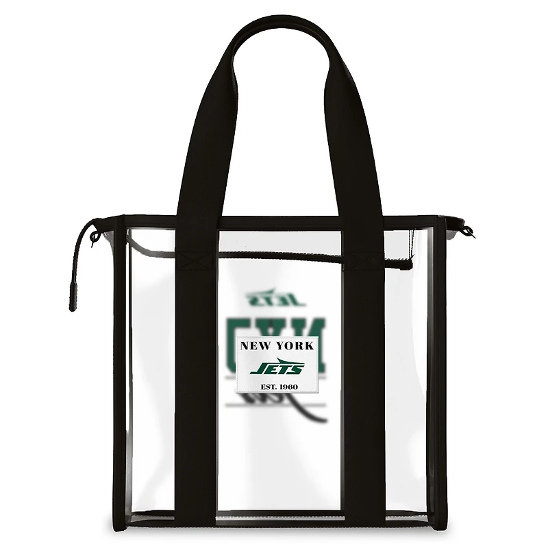Sac fourre-tout WEAR by Erin Andrews New York Jets Stadium avec bordure aux couleurs de l'équipe