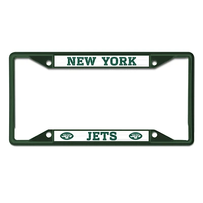 WinCraft New York Jets Chrome Color License Plate Frame
