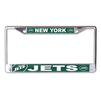 WinCraft New York Jets Laser Cut Metal License Plate Frame