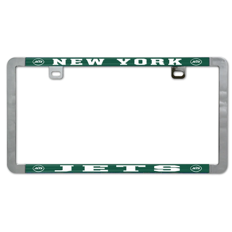 Cadre de plaque d'immatriculation à bord fin WinCraft New York Jets