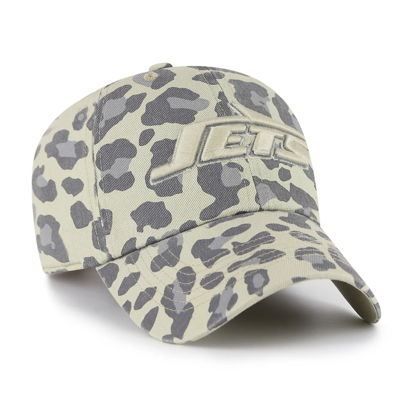 Women's '47  Gray New York Jets Bagheera Clean Up Adjustable Hat