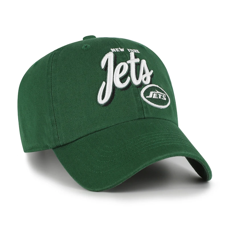 Casquette ajustable Ariana Clean Up verte '47 des New York Jets pour femme