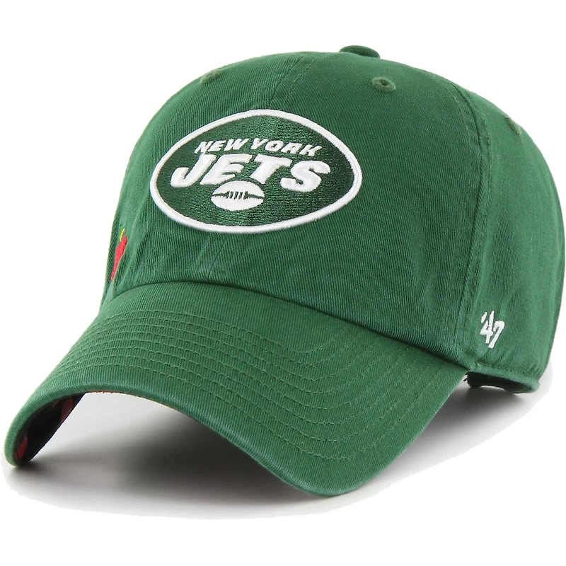 Casquette réglable '47 New York Jets Confetti Icon Clean Up pour femme