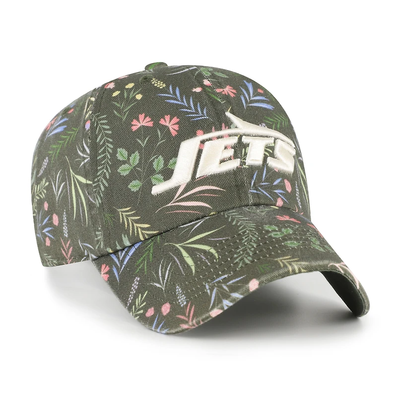 Women's '47  Green New York Jets Verbena Clean Up Adjustable Hat