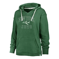 Sweat à capuche Clarity Kennedy « 47 Kelly Green » pour femme, grande taille, des New York Jets