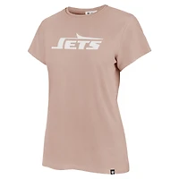 Women's '47  Light Pink New York Jets Premier Frankie T-Shirt