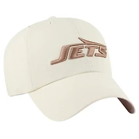 Casquette ajustable '47 Natural New York Jets Ballpark Cheer Clean Up pour femme