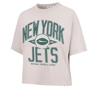 T-shirt court « 47 Natural » pour femme des New York Jets, motif Windthrow Ravine