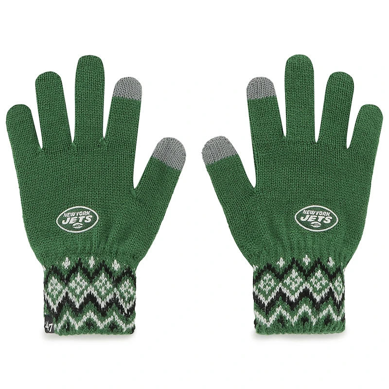 Gants Elsa '47 New York Jets pour femmes