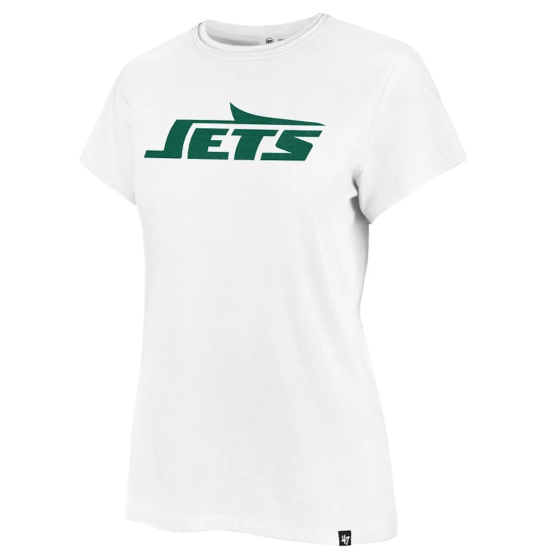 Women's '47  White New York Jets Premier Frankie T-Shirt