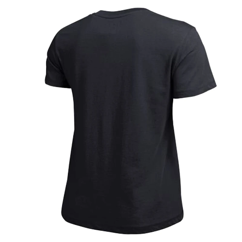 T-shirt noir Champion pour femmes avec logo des New York Jets