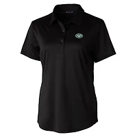 Polo extensible texturé Prospect pour femme Cutter & Buck, noir, des New York Jets