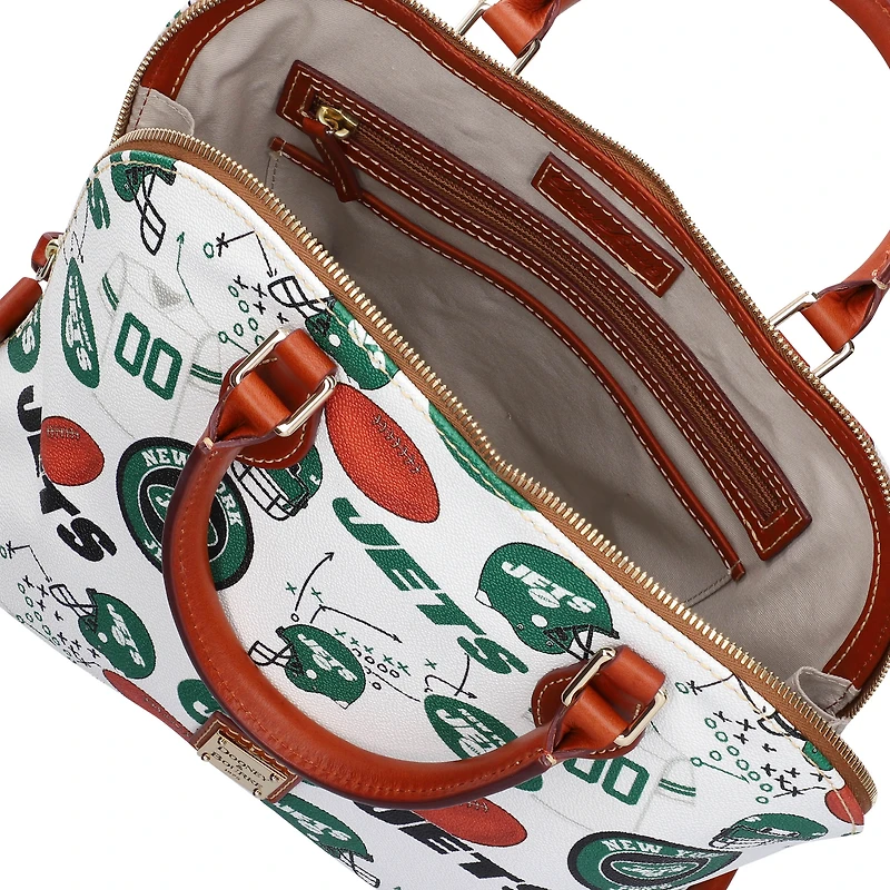 Women's Dooney & Bourke New York Jets Gameday Zip Zip Satchel