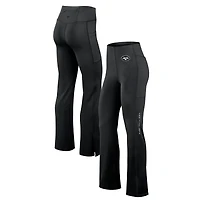 Legging évasé ajusté Fanatics pour femmes, noir