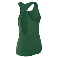 Women's Fanatics Green New York Jets Iron Fan Tank Top
