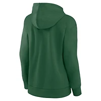 Women's Fanatics  Green New York Jets Primary Logo Pullover Hoodie
