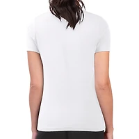 T-shirt blanc G-III 4Her pour femme, motif cœur des New York Jets, par Carl Banks