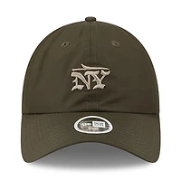 Casquette ajustable à queue de cheval New Era Gotham Green New York Jets 2025 Rivalries Collection pour femme
