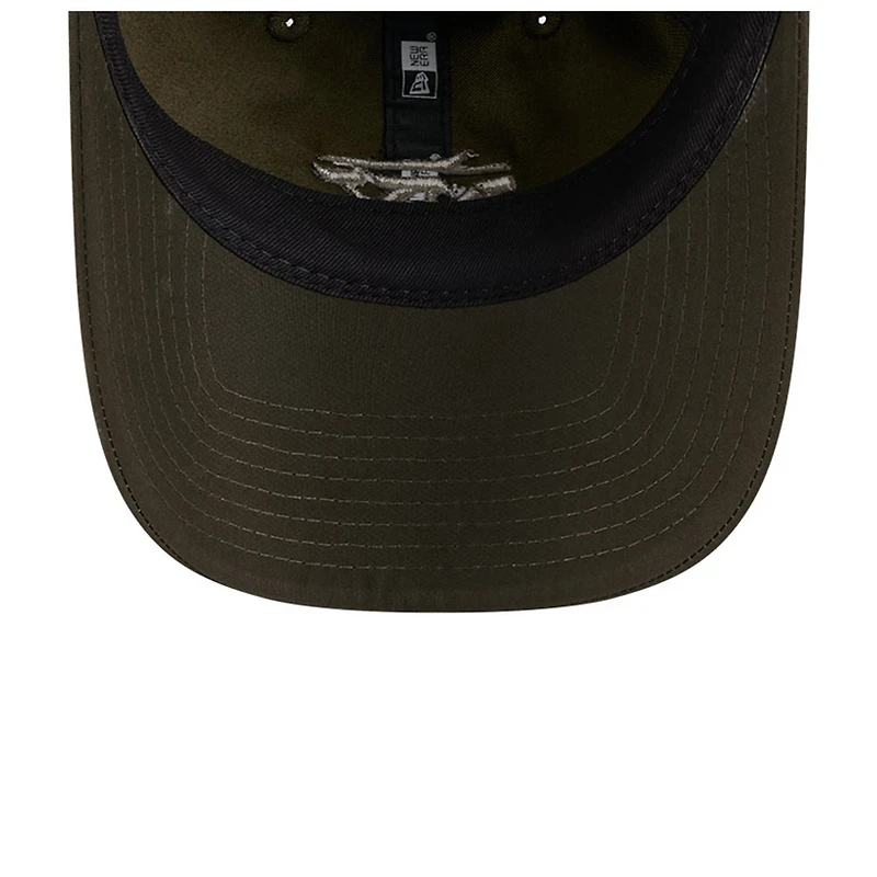 Casquette ajustable à queue de cheval New Era Gotham Green New York Jets 2025 Rivalries Collection pour femme
