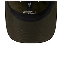 Women's New Era Gotham Green New York Jets 2025 Rivalries Collection Pony Tail Adjustable Hat