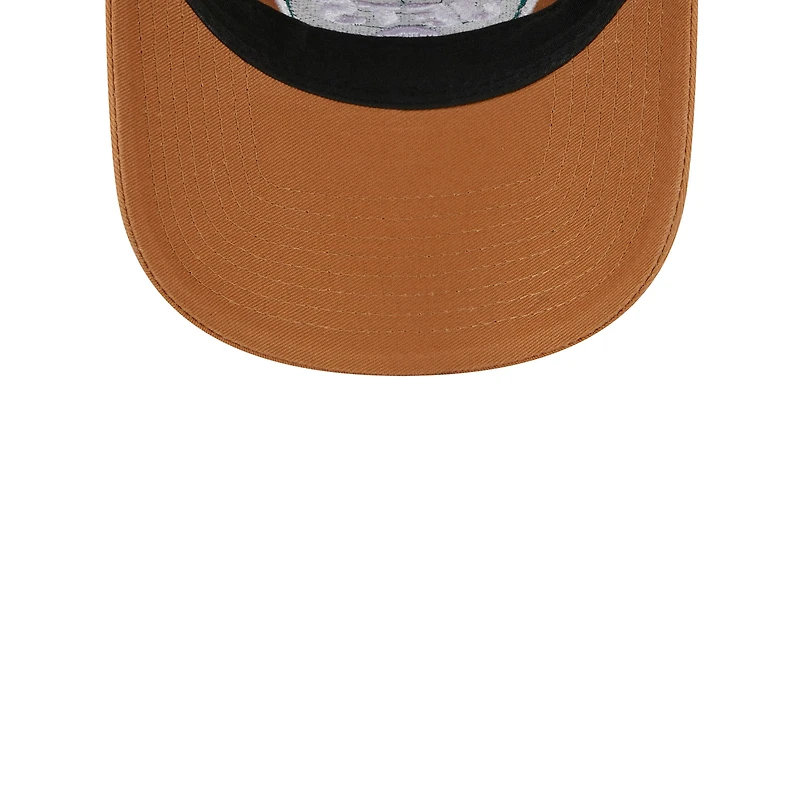 Casquette réglable New Era marron New York Jets Main Core Classic 2.0 9TWENTY pour femme