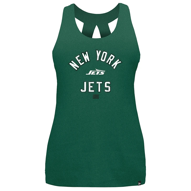 Women's New Era Green York Jets 2024 NFL Training Camp Tank Top