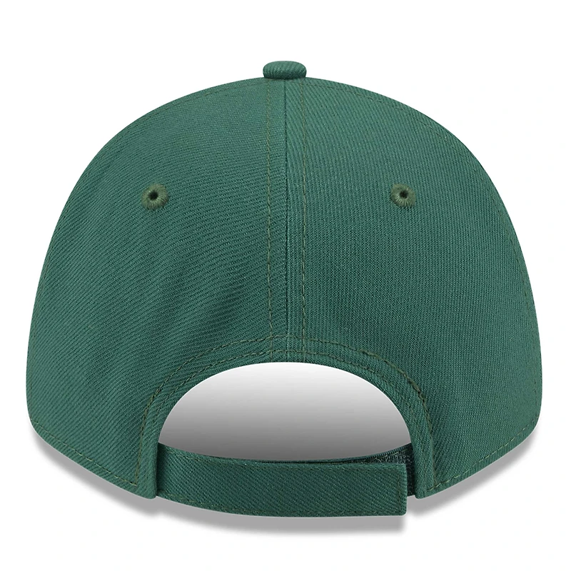 Casquette 9FORTY ajustable simple New Era New York Jets pour femme verte