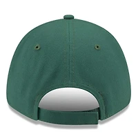 Casquette 9FORTY ajustable simple New Era New York Jets pour femme verte