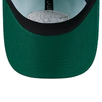 Casquette réglable verte New Era New York Jets Smiley 9TWENTY pour femme