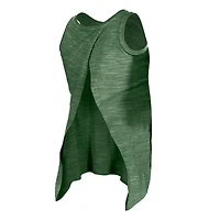 Débardeur actif New Era York Jets Space Dye pour femme vert