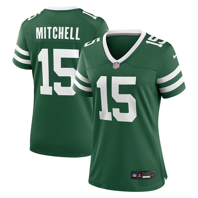 Women's Nike Adonai Mitchell Legacy Green New York Jets Team Game Jersey