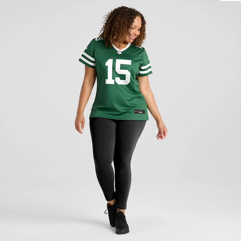 Maillot de match Nike Adonai Mitchell Legacy Green pour femme, New York Jets