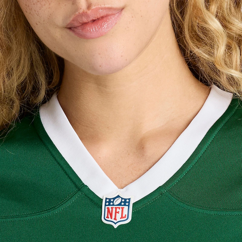 Women's Nike Adonai Mitchell Legacy Green New York Jets Team Game Jersey