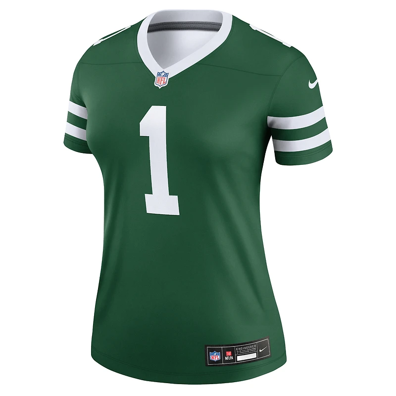 Women's Nike Ahmad Sauce Gardner Legacy Green New York Jets Legend Player Performance Top