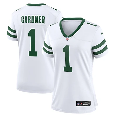Women's Nike Ahmad Sauce Gardner Legacy New York Jets Game Jersey