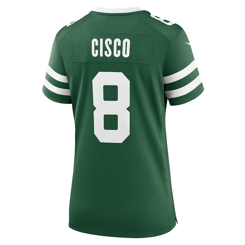 Maillot Nike Andre Cisco Legacy Green pour femme des New York Jets
