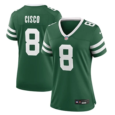 Maillot Nike Andre Cisco Legacy Green pour femme des New York Jets